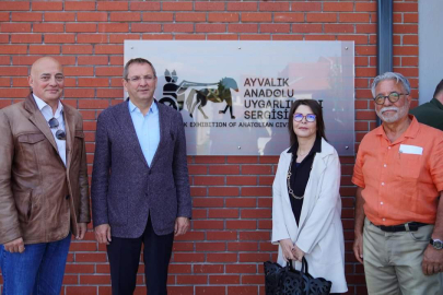 AYVALIK'IN TARİHİ OKULUNA ANLAMLI SERGİ