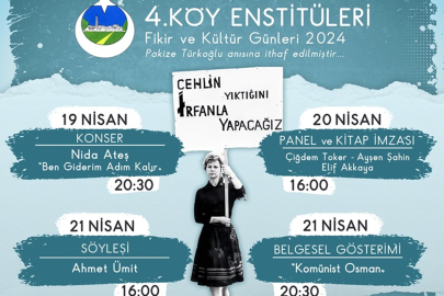 FİKİR VE KÜLTÜR GÜNLERİ 19 NİSAN BAŞLIYOR