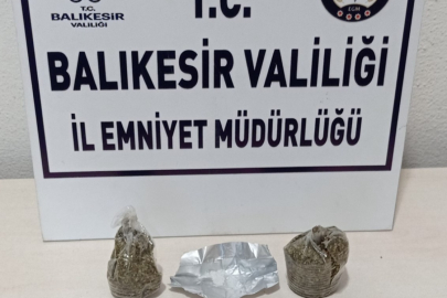 SUSURLUK’TA UYUŞTURUCU OPERASYONU