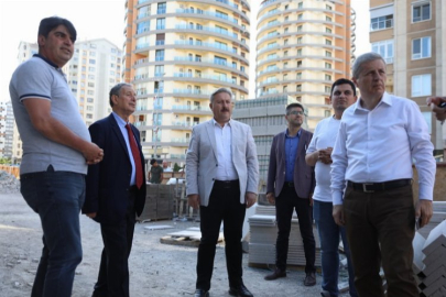 Kayseri Melikgazi'de Gültepe Külliyesi'nde sona doğru