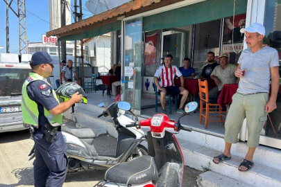 Edirne Jandarması'ndan motosiklet  sürücülerine uyarı!