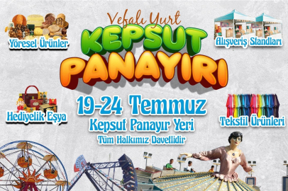 KEPSUT PANAYIRI BAŞLIYOR