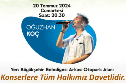 26. Kayısı Festivali'nde Oğuzhan Koç sahne alacak