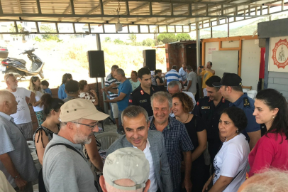 ERDEK KAYMAKAMI AŞURE GÜNÜNDE CANLARLA BULUŞTU