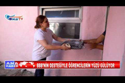 BBB’NİN DESTEĞİYLE ÖĞRENCİLERİN YÜZÜ GÜLÜYOR