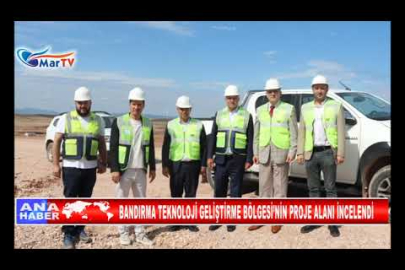 BANDIRMA TEKNOLOJİ GELİŞTİRME BÖLGESİ’NİN PROJE ALANI İNCELENDİ