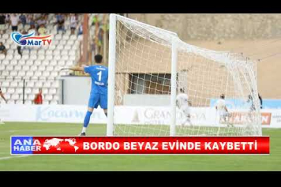 BORDO BEYAZ EVİNDE KAYBETTİ