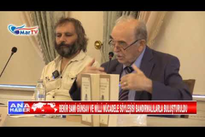 BEKİR SAMİ GÜNSAV VE MİLLİ MÜCADELE SÖYLEŞİSİ BANDIRMALILARLA BULUŞTURULDU