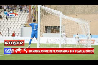 BANDIRMASPOR DEPLASMANDAN BİR PUANLA DÖNDÜ