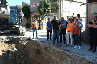 Eskişehir Büyükşehir'in altyapı çalışması sürüyor