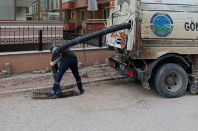 GÖNEN’DE YAĞMUR SUYU VE RÖGAR BAKIM ÇALIŞMALARI HIZLANDIRILDI