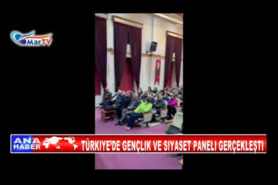 TÜRKIYE’DE GENÇLIK VE SIYASET PANELI GERÇEKLEŞTI