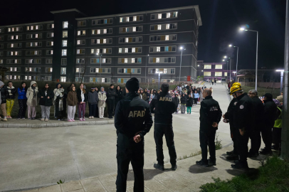 BALIKESİR'DE EŞ ZAMANLI DEPREM TATBİKATI GERÇEKLEŞTİRİLDİ