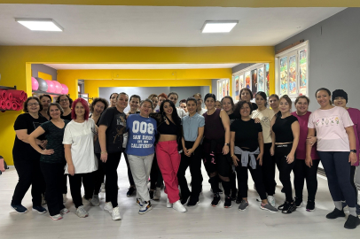 BANDIRMA'DA ZUMBA VE PİLATES KURSLARINA YOĞUN İLGİ