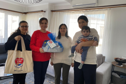 SINDIRGI’DA “HOŞ GELDİN BEBEK” PROJESİYLE YENİ DOĞANLARA SEVGİ ELİ