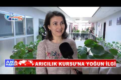 ARICILIK KURSU’NA YOĞUN İLGİ