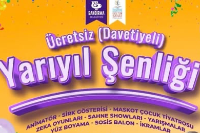 BANDIRMA’DA ÇOCUKLARA “YARIYIL ŞENLİĞİ”